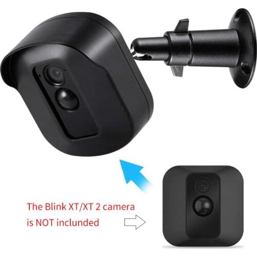 For Blink XT XT2 Camera Wall Mount Bracket Weather Proof 360 Degree Adjustable Indoor/Outdoor Metal Mount and Protective Cover