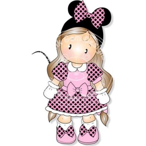 Princess Girl layering die New Metal Cutting Dies and Scrapbooking For Paper Making Christmas Embossing Card Craft