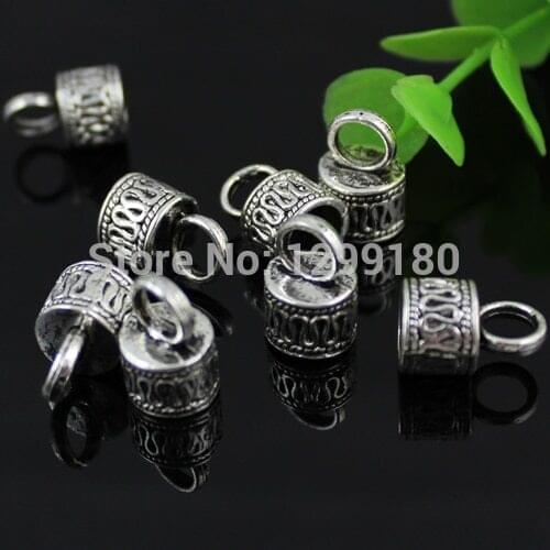 50pcs/lot Cord Crimp End Caps Buckle Tips for Necklace Bracelet Ropes Cords Connectors Clasp,DIY Accessories (K00167)