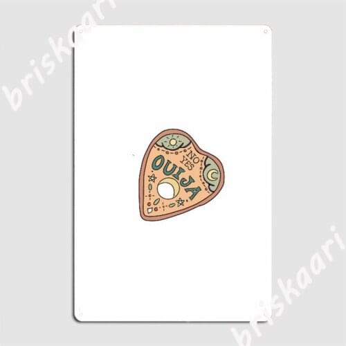 Ouija Planchette Metal Signs Cinema Garage Club Bar Custom Garage Decoration Tin sign Posters