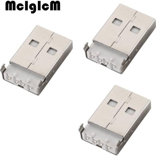 USB 2.0 Male A Type USB PCB Connector Plug Right Angle 90 degree DIP Male USB Connectors