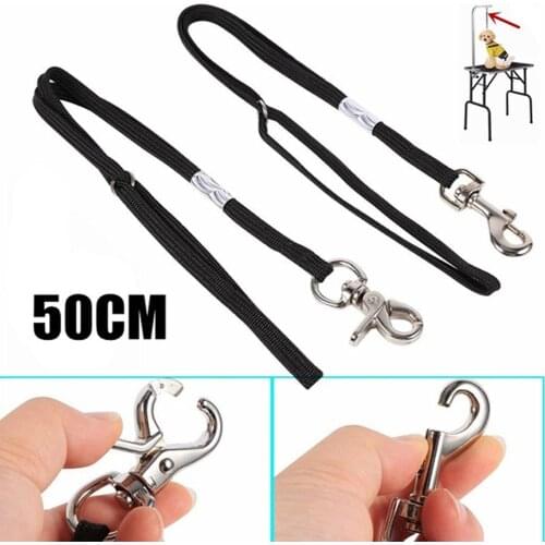 Pet Dog Cat Grooming Bath Adjustable Restraint Harness Rope Noose Loop Buckle