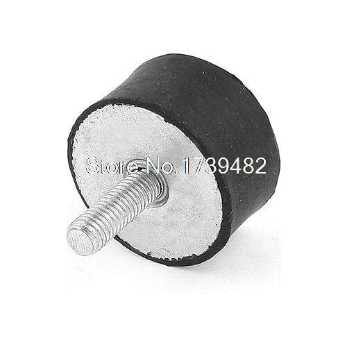 Air Compressor M8 Rubber Vibration Mount Isolator Damper 40mm x 20mm