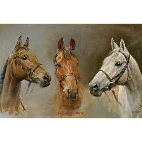 Embroidery Counted Cross Stitch Kits Needlework - Crafts 14 ct DMC DIY Arts Handmade Decor - We Three Kings