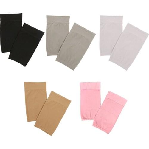 1 Pair Breathable Quick Dry UV Protection Running Arm Sleeves Basketball Elbow Pad Fitness Armguards Sports Cycling Arm Warmers