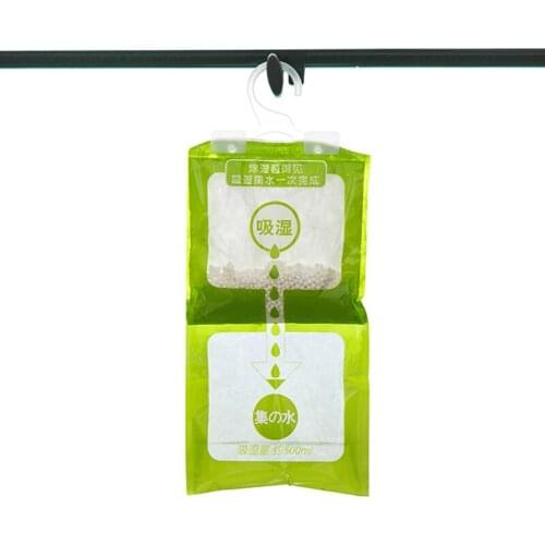 1pc Hanging Wardrobe Hanging Moisture Bag Closet Cabinet Wardrobe Dehumidifier Drying Agent Hygroscopic Anti-Mold Desiccant Bags