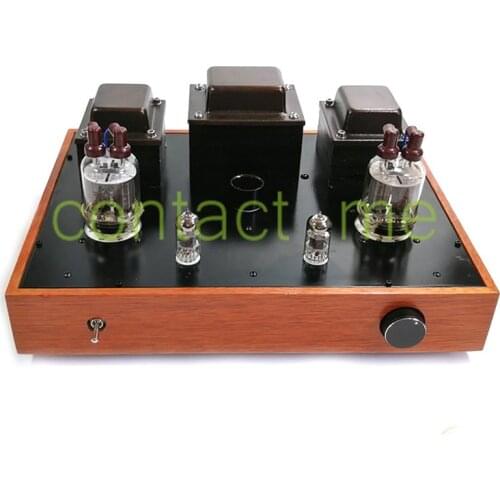 2 RCA inputs，power 35W*2 ，6U8 push FU29/829/FY29 tube push-pull power amplifier, frequency response 20-30KHz ±2db