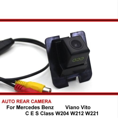 For Mercedes Benz C E S Class W204 W212 W221 Viano Vito SONY HD CCD Car Rearview Parking Reverse Backup Rear View Camera