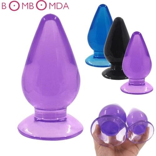 Big Size Anal Plug Dildo Butt Plug Adult Sex Toys for Women Men Prostate Massager Anus Dilator Female Masturbator Erotic Sex Toy