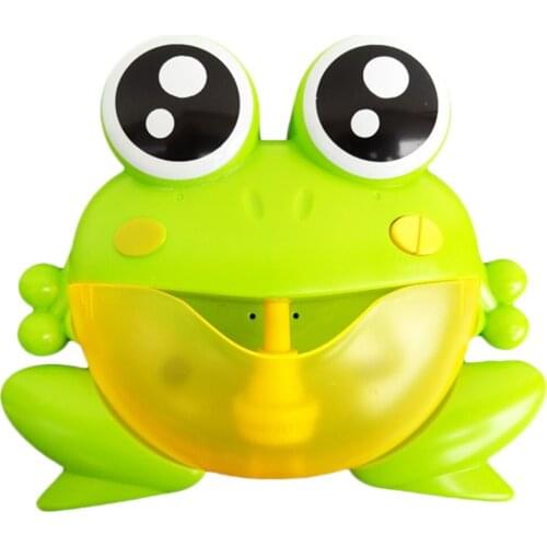 Baby Music Bath Frog Bubbler Bubble Maker Machine Crab Automatic Toy