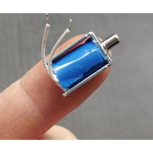 DC 3V 70ma Mini N/O Solenoid Valve Normally Open Vent Valve Micro Mini Gas Air Exhaust Electromagnet Valve Diameter 3mm 8*15mm