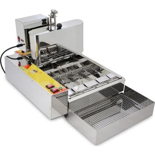 ITOP Commercial Doughnut Makers 4 Rows Donut Electric Frying Mini Doughnut Automatic Production Donut Making Machine