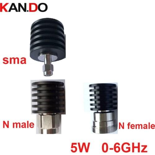N Male female SMA RF load 5W 0-6ghz cable feeder RF COAXIAL cable jack 5W connector cable load communication converter