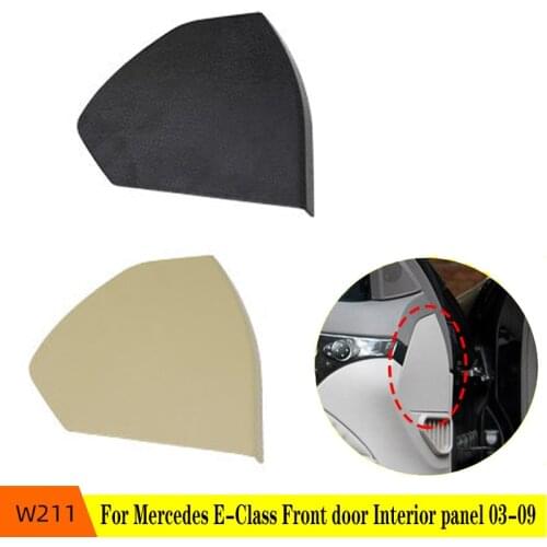 Left/Right W211 Car Front Door Plastic Cover Trim Shell For Mercedes For Benz E-Class W211 2003-2009 2117270148 21172701489B51