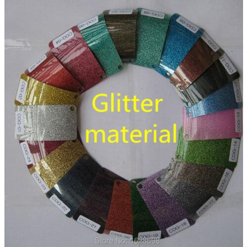 CDG-15 Multi color Wholesale Korea Heat transfer glitter flex vinyl size: 50cm*200cm