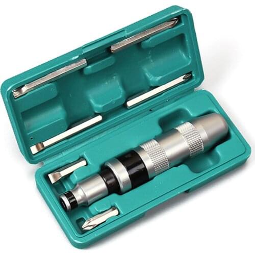 Multifunctional Impact Batch screwdriver with handle polished steel 1/2 socket sleeve non-slip Dismountable Screw Driver Bit Set