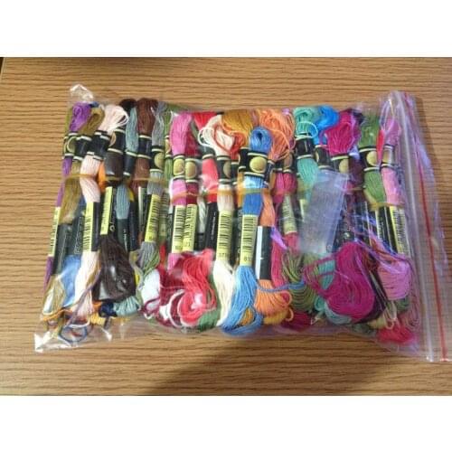 CXC Threads Similar DMC 1341 Pcs/Lots Thread -YOUR COLOR cross stitch Cross Stitch Embroidery Thread Floss-ONEROOM