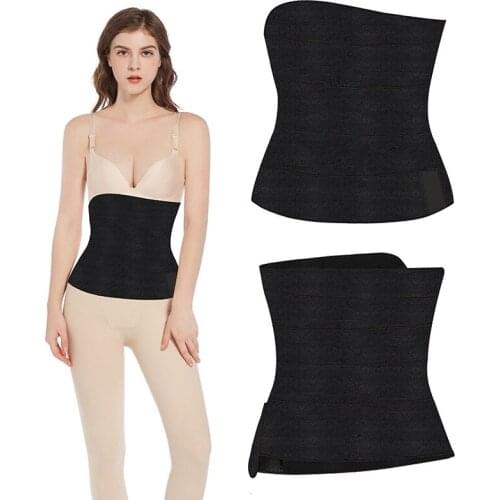 NEW Corset Women Body Shaper Waist Trainer Bustiers Tummy Warp Shape Corsets Slimming Belt Underbust Modeling Strap