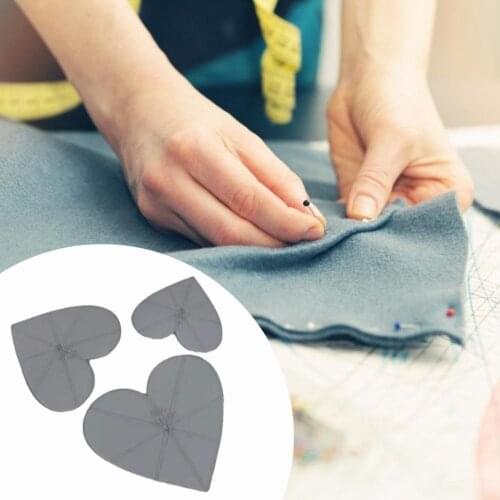 Heart-Shaped Sewing Rulers Templates Quilting Frames Non-Slip Set DIY Sewing Crafts Sewing Tools for Home Art Handmade Supplies