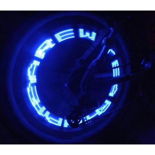 LED Bike Wheel Light with Batteries Included Brighter and Visible from All Angle for Every One SAL99