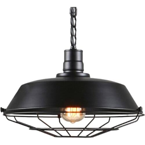 Loft Style Vintage Pendant Lamp Light Industrial Retro Iron Hanging Ceiling Lamp