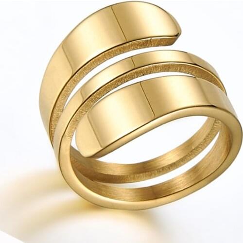 Женские золотые кольца WAWFROK China At AliExpress