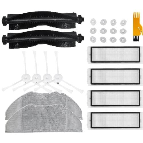 Main Brush Hepa Filter Side Brushes Mop Cloth for 360 S5 / S7 Robot Robotic Vacuum Cleaner Sweeper Replacements Parts
