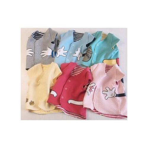 Disney Mickey Winnie Marie Cat Anime Casual Vests Waistcoats Cartoon Children Clothing Outerwear Coats Winter Warm