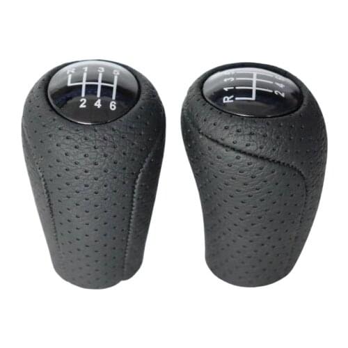 5 6 Speed Gear Shift Knob for MAZDA 3 BK BL 5 CR CW Mazda 6 II GH CX-7 ER MX-5 NC III MT Leather Shifter Gear Lever