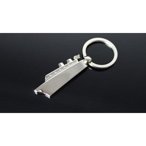 FREE SHIPPING BY DHL 100pcs/lot New Metal Ship Shaped Keychains Zinc Alloy Cruise Keyrings for Gifts