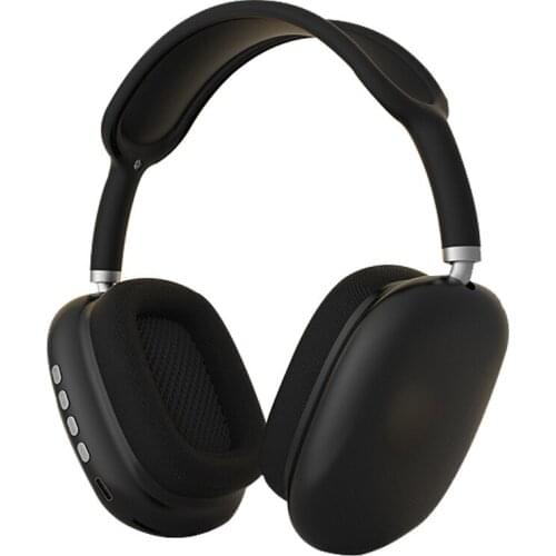 Bluetooth max Headphone bluetooth P9 plus max headphone Bass Stereo Earphones with TF card and Aurio