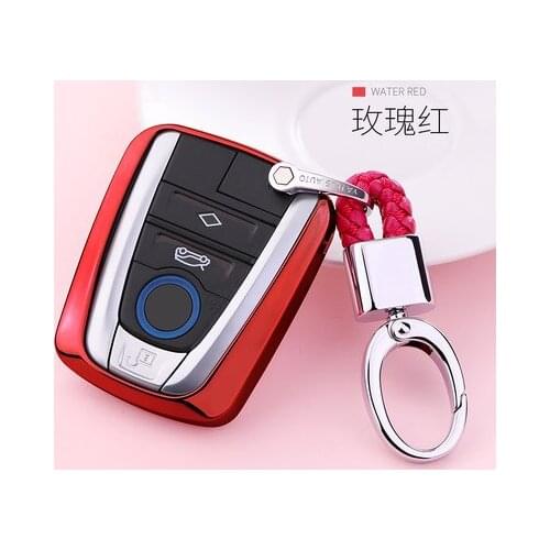 Car Key Case Cover for BMW 520 525 f30 f10 F18 118i 320i 1 3 5 7 Series X3 X4 M3 M4 M5 Car Styling Soft TPU Protection Key Shell