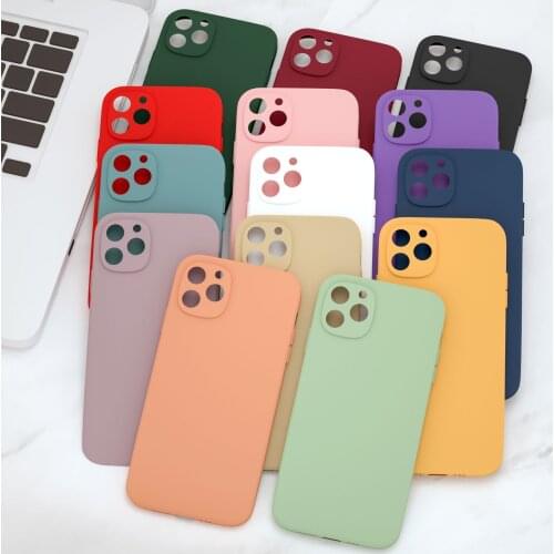 Suitable for iPhone 6/7/8/XS/11/12 shell material UV color painting frosted TPU For Apple 11p protective case customization