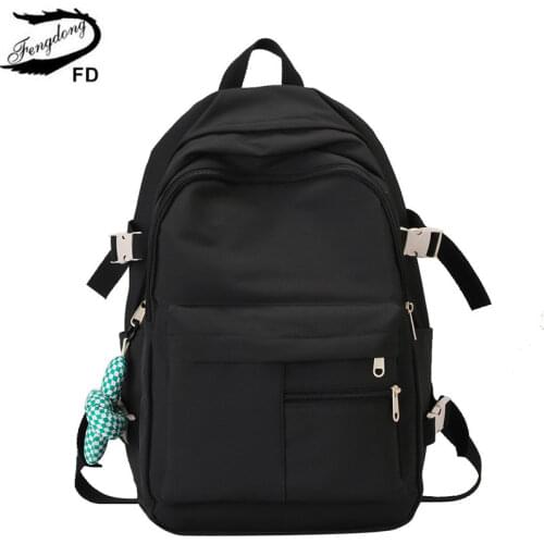 Женские серые рюкзаки Fengdong China At AliExpress