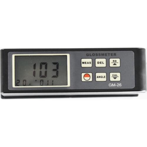 Gloss Meter 20 60 Degrees Angle GM-26 0.1-200Gu Paint Printing ink digital Glossmeter
