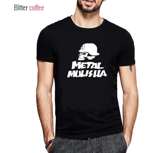 Summer NEW Male Designing Fashion T Shirt O-Neck Metal Mulisha Male Short Sleeved Cotton Casual Tops & Tees Plus Size