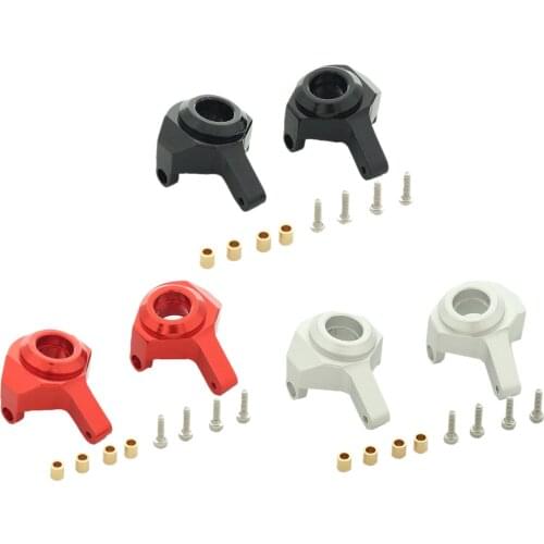 RC Car CNC Machined Steering Knuckles for Axial SCX24 90081 RC Crawlers