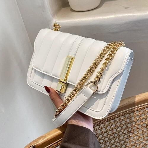 Fashion Chain Womens Shoulder Crossbody Bags 2021 New Brand Design Female Purses Ladies Messenger Bags High Quality Handbags