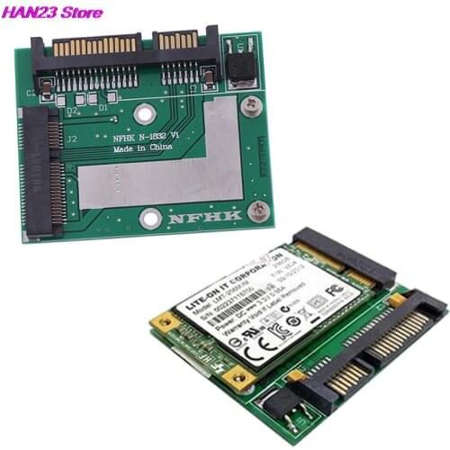 MSATA SSD To 2.5'' SATA 6.0gps Adapter Converter Card Module Board Mini Pcie Ssd Wholesale 2021