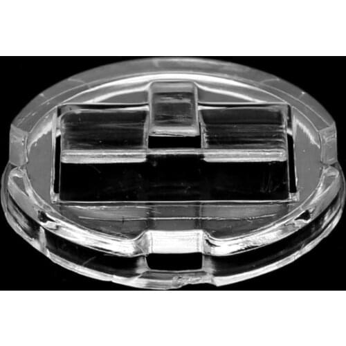 Transparent Finger Ring Display Stand Holder Jewelry Tray Ring Plastic Showcase