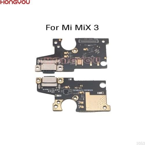 USB Charge Dock Board Charging Socket Jack Port Plug Connector Flex Cable For Xiaomi Mi MiX 3