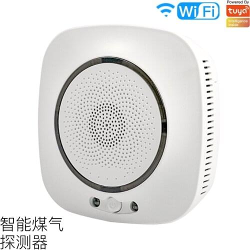 Wifi gas alarm combustible gas leak detection detector mobile phone APP remote control