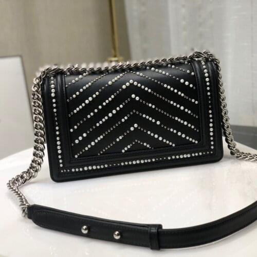 2020 Women luxury brand handbags top quality genuine leather shoulder bag designer purse caviar flap chain bag crossbody bags