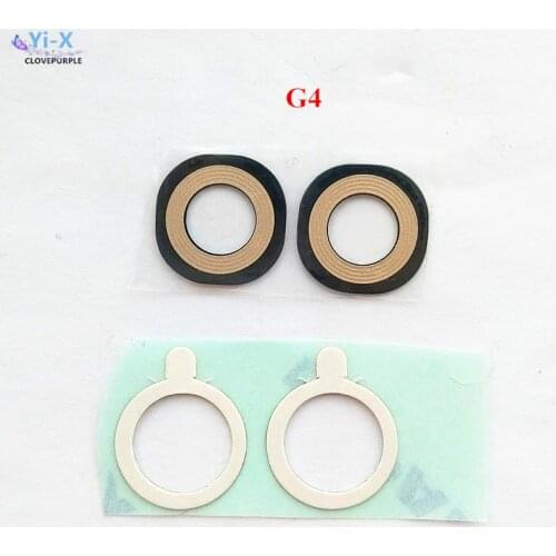 2PCS Rear Back Camera Glass Lens Cover with Adhesive Sticker for LG G4 Replacement Parts