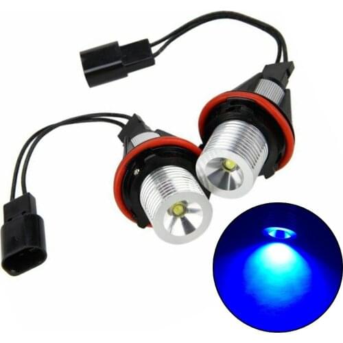 540i Light Bulbs M5 Waterproof 6500K Angel Eyes Blue Bulbs DC 12V E39 E60