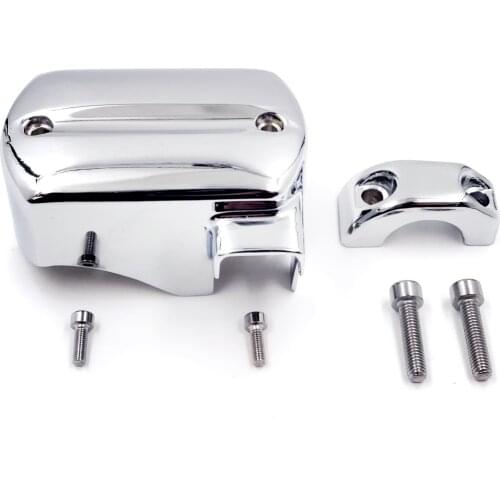 Aftermarket free shipping motorcycle parts Front Brake Fluid Master Cylinder Cover for Yamaha V-Star 650 950 1100 1300 CHROME