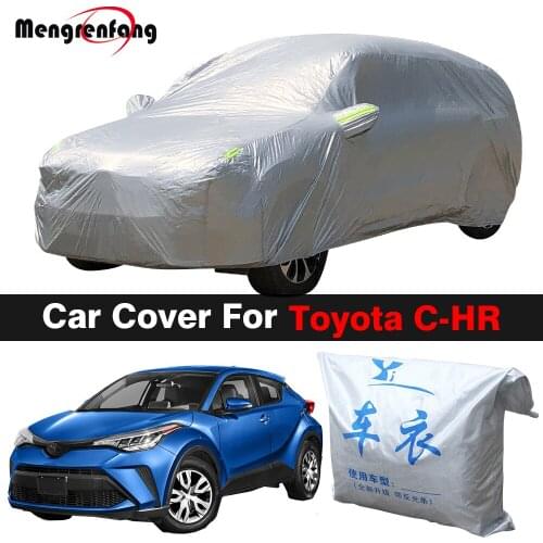 Car Cover SUV Outdoor Sun Shade Anti-UV Snow Rain Ice Protection Cover Dustproof For Toyota C-HR CHR