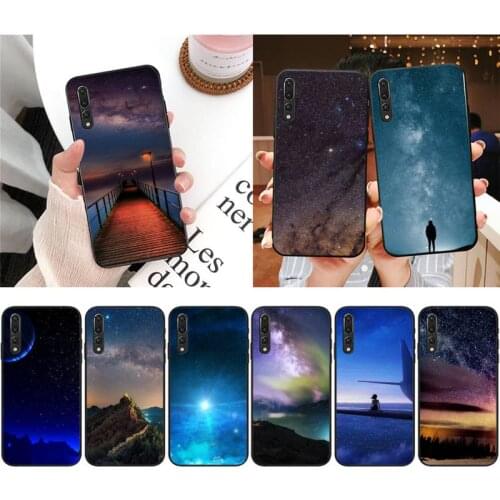 Zororong Besutiful night sky Phone Case For Xiaomi 9 10 11 PRO LITE Redmi NOTE 7 8 9 A PRO K20 30 PRO