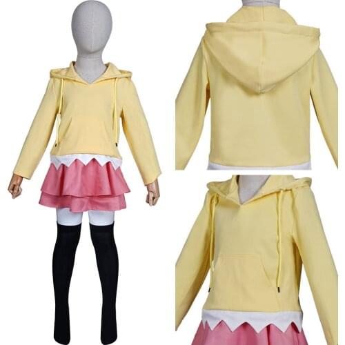 Kids Children Uzumaki Himawari Cosplay Costume Outfits Halloween Carnival Suit