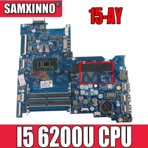 For HP 15-AY 15-AC 250 G5 BDL50 LA-D704P laptop motherboard CPU I5 6200U DDR4 100% Test OK